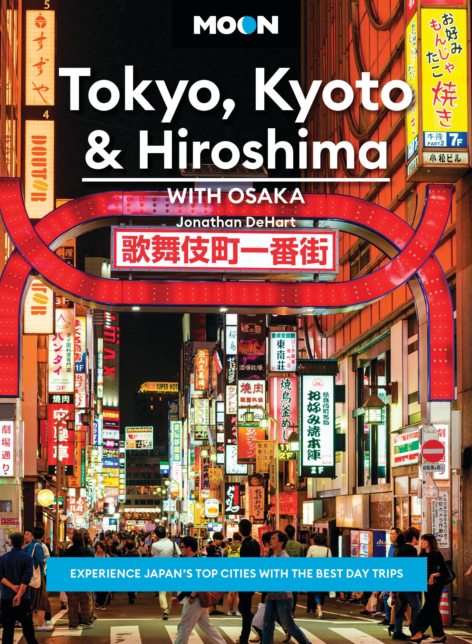 Moon Tokyo, Kyoto & Hiroshima guidebook cover